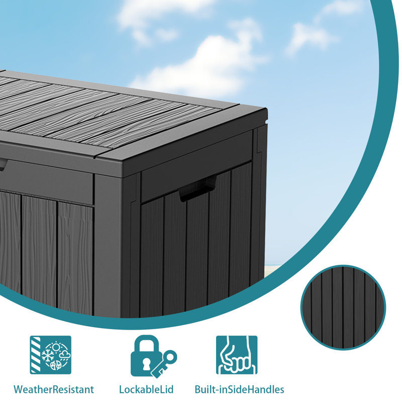 Waterproof Deck Box: Multi-Functional Storage Solution for Indoor & Outdoor Spaces