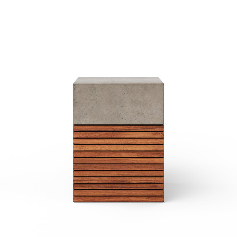 Mixx Accent Stool, Concrete