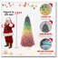 Arbre de Noël en PVC 7,5 pi-2044260635