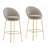 Celano Indoor Metal Upholstered Barstool Set of 2-1088750608