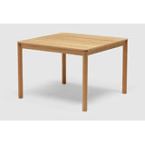 Haven Teak Solid Wood 4 - Person Dining Table