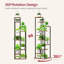 Superbe début! Support pour plante d'intérieur en coin à 10 niveaux, structure à plusieurs niveaux, convient au salon, au balcon et au jardin