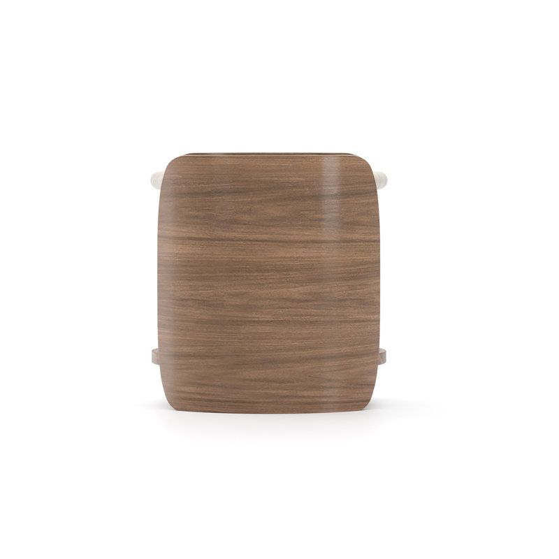 Fleur Side Table W/ Wood Shelf