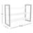 Zaliki 12 Pair Shoe Rack