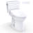 TOTO® Drake® WASHLET®+ Two-Piece Elongated 1.28 GPF TORNADO FLUSH® Toilet with S5 Bidet Seat, Cotton White