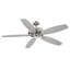Ventilateur de plafond standard à 5 pales de 52 po avec chaîne de traction Luyster-141469275