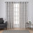 Borach Semi Sheer Curtain Pair-31744811-31744814