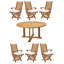 Kurtis Outdoor 5 - Piece Teak Dining Set-1354427187
