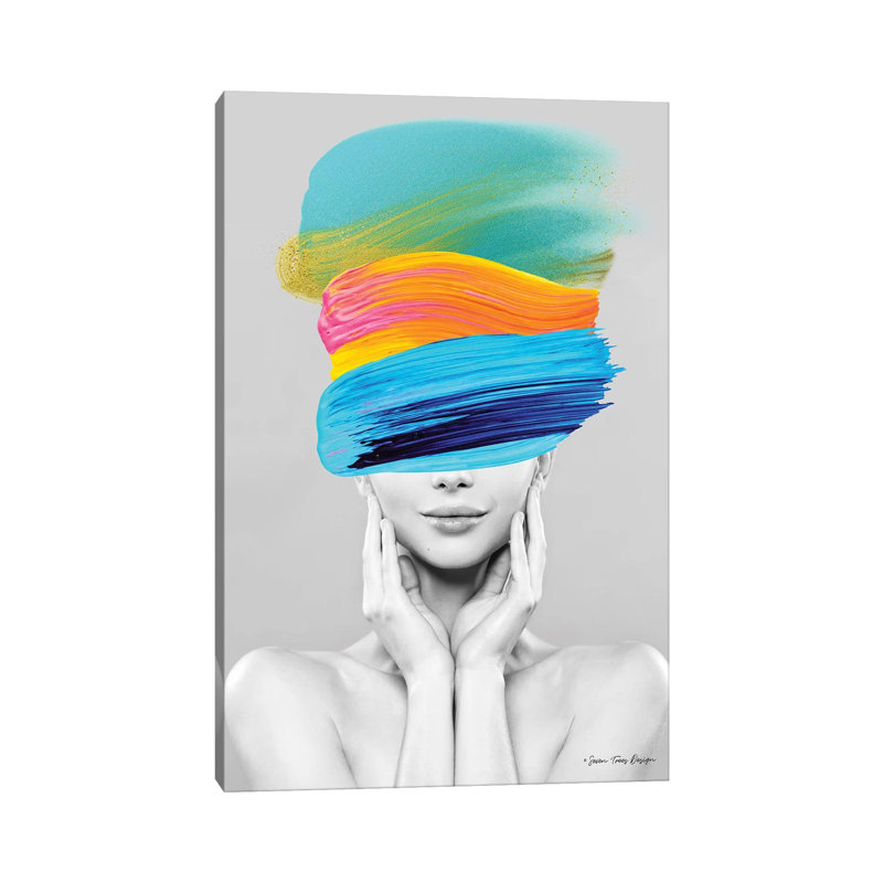 Beauty In Colors by Seven Trees Design - Gallery-Wrapped Canvas Giclée on Canvas, 66.04 cm H x 45.72 cm W x 1.91 cm D, Canvas