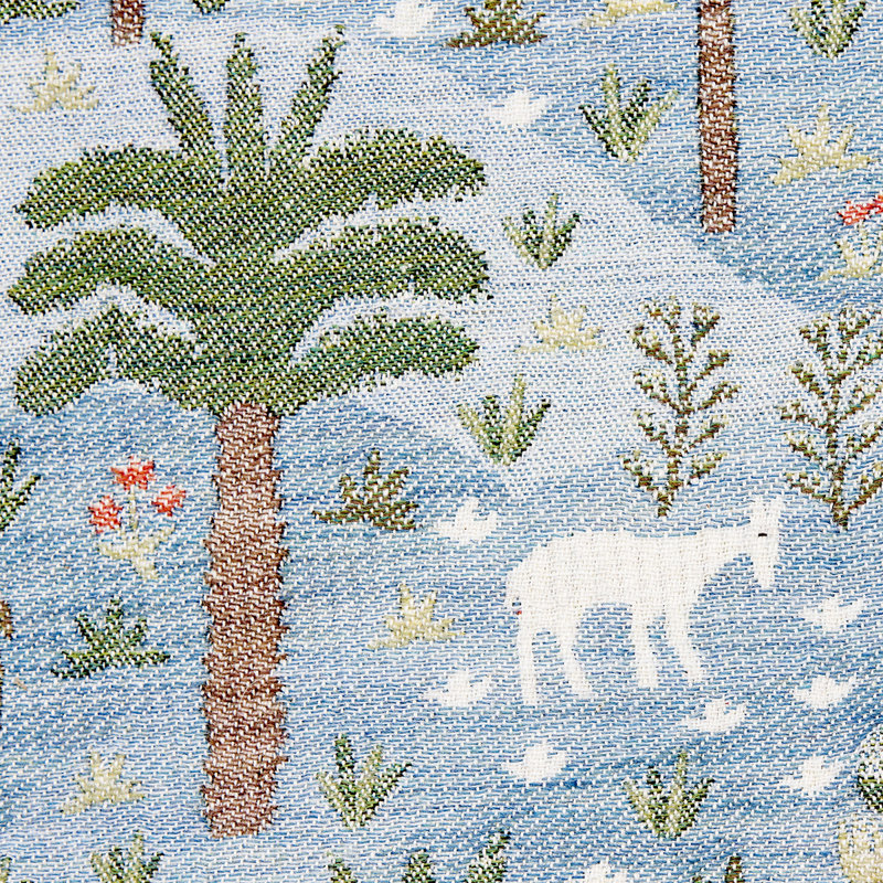 Las Colinas Scenic Tapestry, Blue