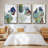 " Monstera IV " 3 - Pieces-97708600-97708599