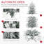 Arbre de Noël artificiel haut 6 pi