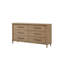 Commode à 6 tiroirs Casual finition sable