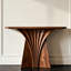 Table d'entrée minimaliste en bois de style italien-1403772182