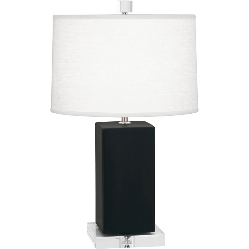 Daisy Harvey Accent Lamp, Matte Obsidian