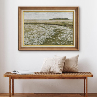 Rustic Countryside " Vintage Retro Countryside Flower Field "