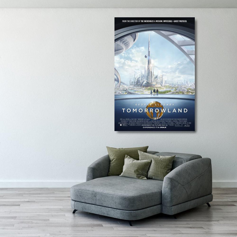 Tomorrowland, 40" H x 28" W