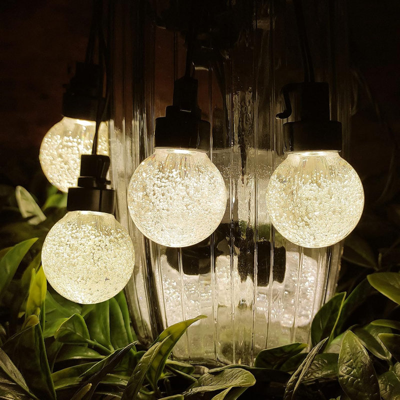 Guirlande de 20 lumières DEL Teneil, Blanc chaud