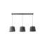 3 - Light Matte Black Pendant-770725138