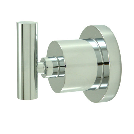 South Beach Wall Mounted Beach Robe Hook, Polished Chrome