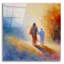 «Orientation sur le chemin - Un voyage avec le Christ» par Ivan Guaderrama, art mural en verre acrylique-2028471029