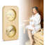 Thermomètre vertical pour sauna - Thermomètre et hygromètre 2 en 1