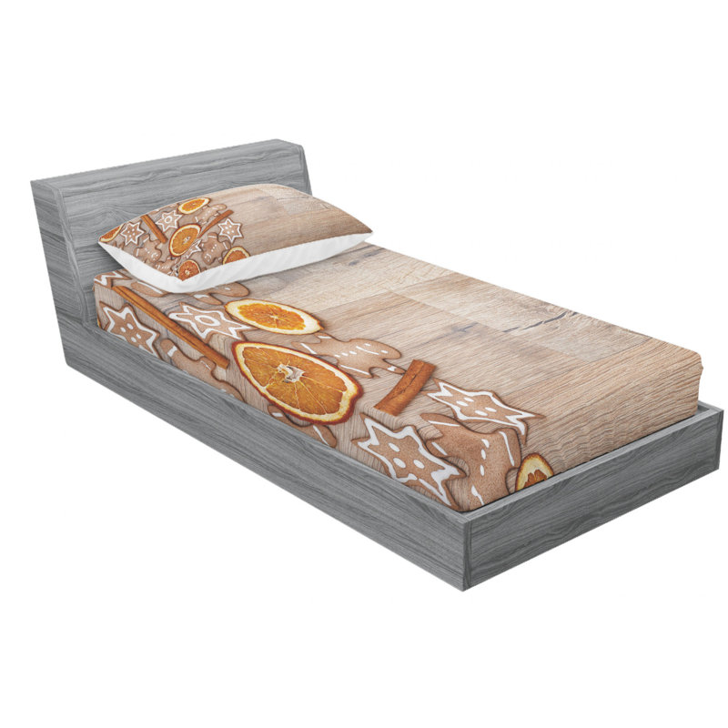 Microfiber Sheet Set, Twin XL Sheet Set with Fitted Sheet