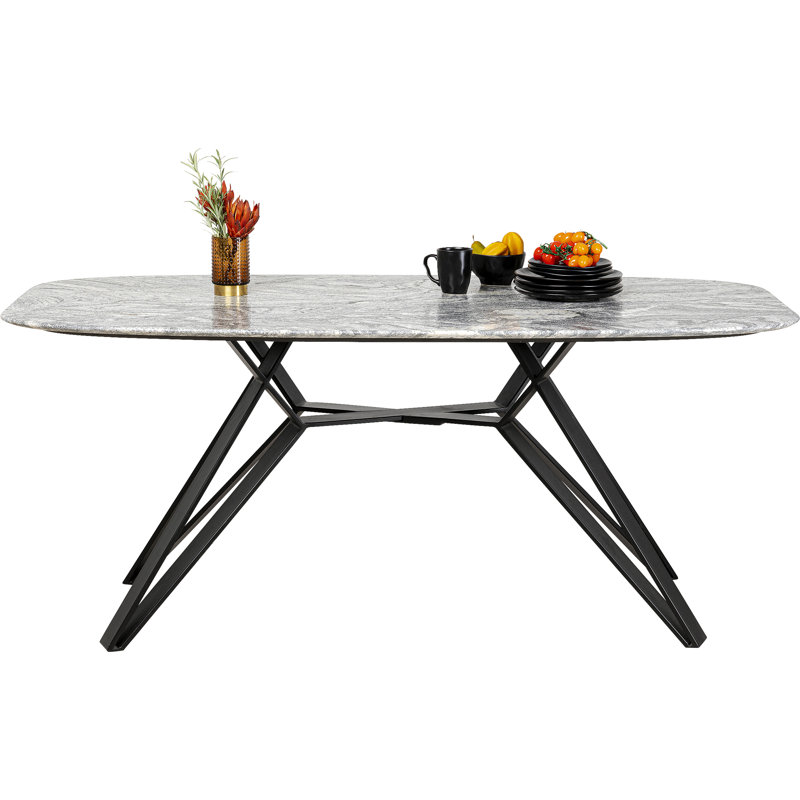 Rectangular 90Cm L Dining Table, 76cm H x 180cm W x 90cm D