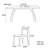 4 - Person Double Pedestal Base Dining Set-100499281