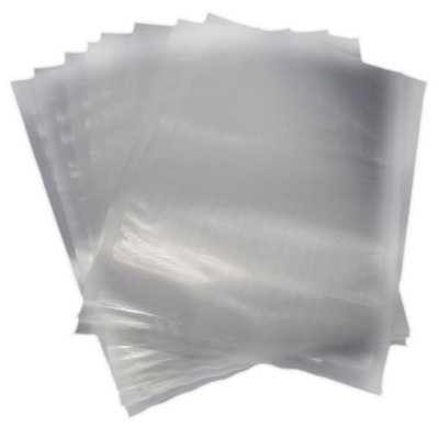 Plastic Reusable Plastic Bags For Vacuum Sealer - 2 Count
