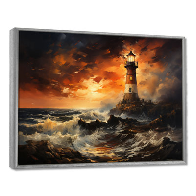 Phare du Danemark, lueur - art mural Danemark