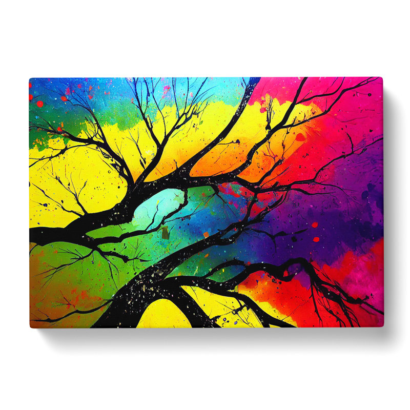 Trees Vol.6 - Wrapped Canvas Print, 35cm H x 50cm W x 3cm D