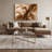 Lyrical Abstraction 23 Beige Canvas Wall Art-647972577