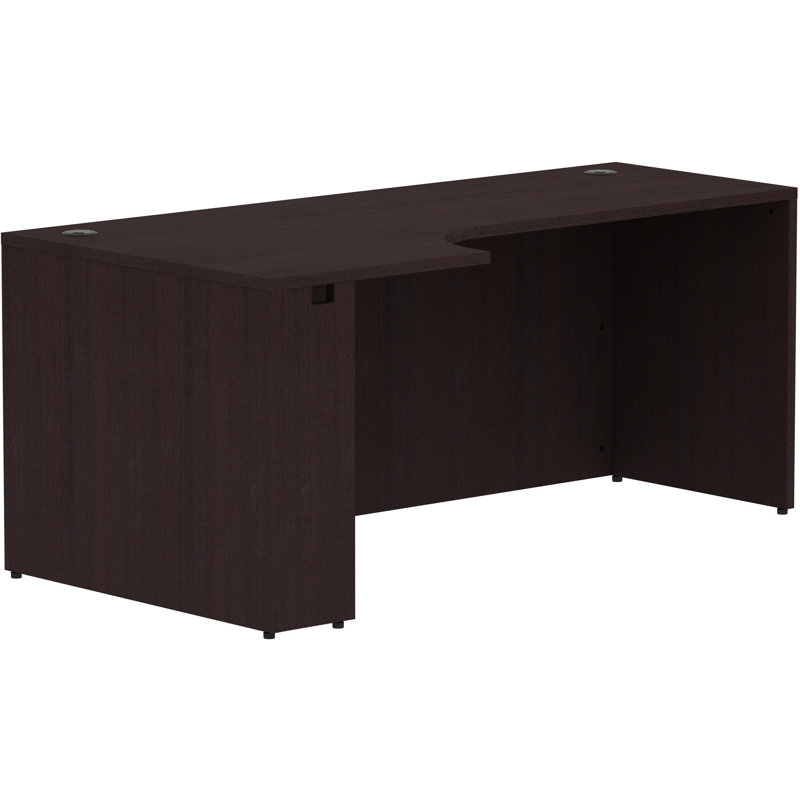 Orlanda Writing Desk, Espresso, Left