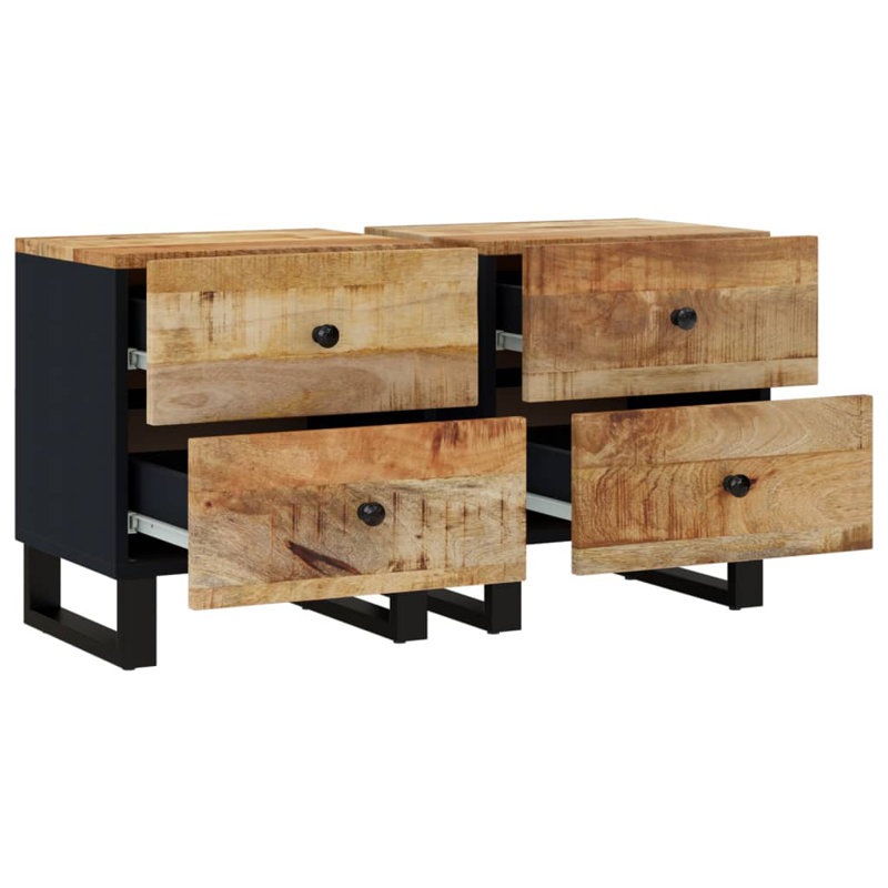 Luling 13'' W Nightstand, Wood Mango