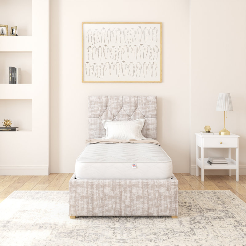 Lockhaven White Noise Open Coil Mattress, Double (4'6)