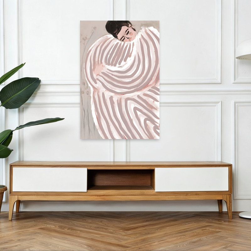 Impression sur toile Cozy Embrace, H 48 po x l 32 po