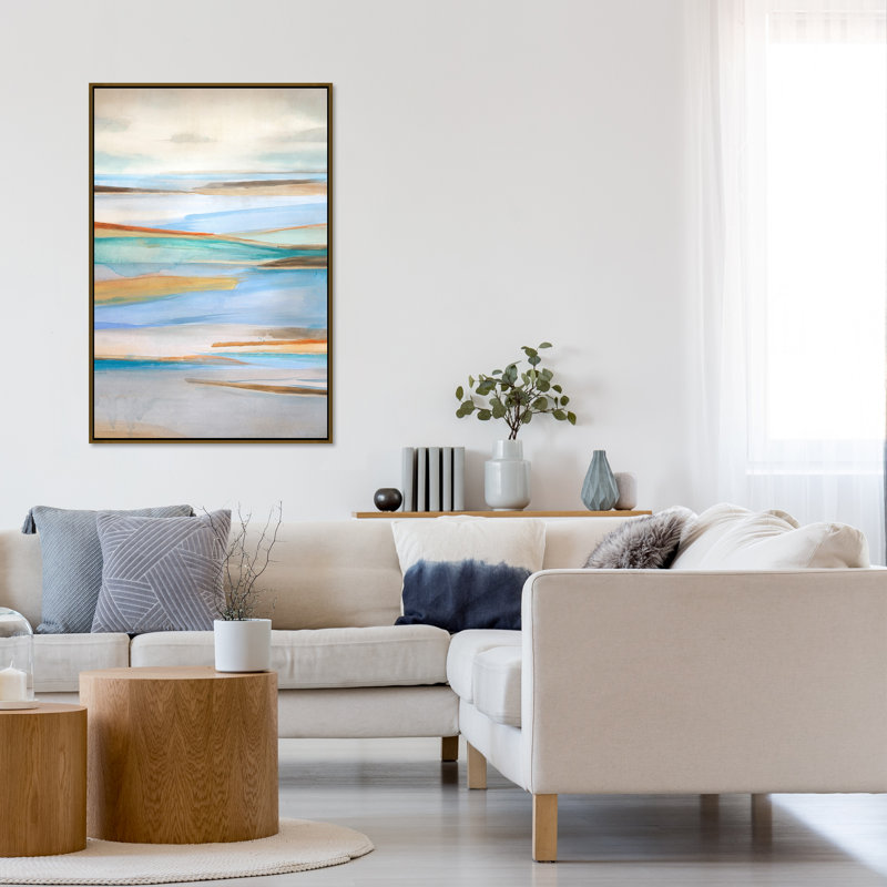 Vista I by D’Alessandro Léon - Painting on Canvas, Image Brush Gel