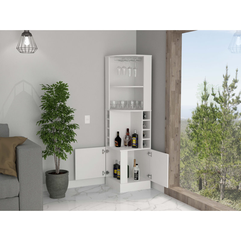 Corner Bar Cabinet