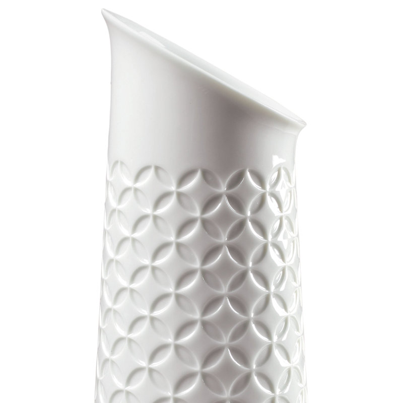 Hitoiki White 6.7" Porcelain Table Vase