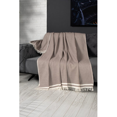 Housse de canapé lavable à la machine, 85% coton / 15% polyester, 67 x 91 pouces | Couleur brun doux, 228 g / m² | Parfait pour le salon et la salle familiale, protection durable et élégante pour vos meubles