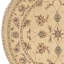 High-Quality Hand-Knotted Ivory Area Rug
