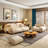Traditional Chinese style straight row sofa set