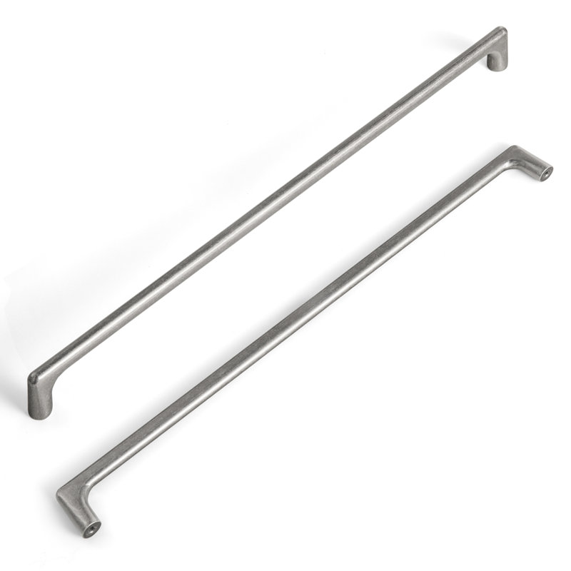 Ensemble de poignées 7 7/16 po, 12 3/5", Argent antique