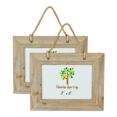Brown Wood Picture Frame