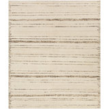 Kaleaha Striped Handmade Flatweave Brown/Beige Area Rug
