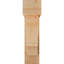 8"W x 28"D x 32"H Balboa Block Rough Sawn Bracket w/ Offset Brace, Douglas Fir-47798084-47798120