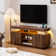 Modern 47.2/55.1 in Media Console with Outlet and RGB LED Light, TV Stand for TVs up to 65/55 inch