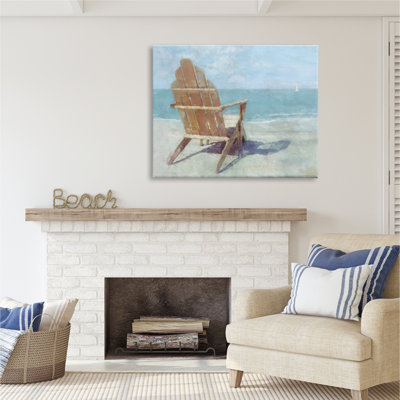 " Beach Chair By Shore " by Noah Bay