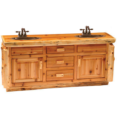 Meuble-lavabo Fireside Lodge Cedar